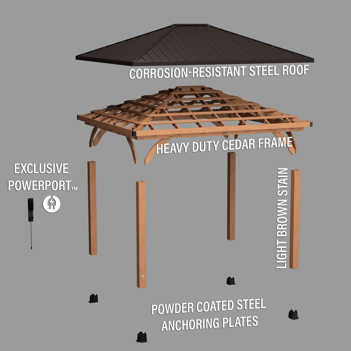 14x12 Barrington Gazebo
