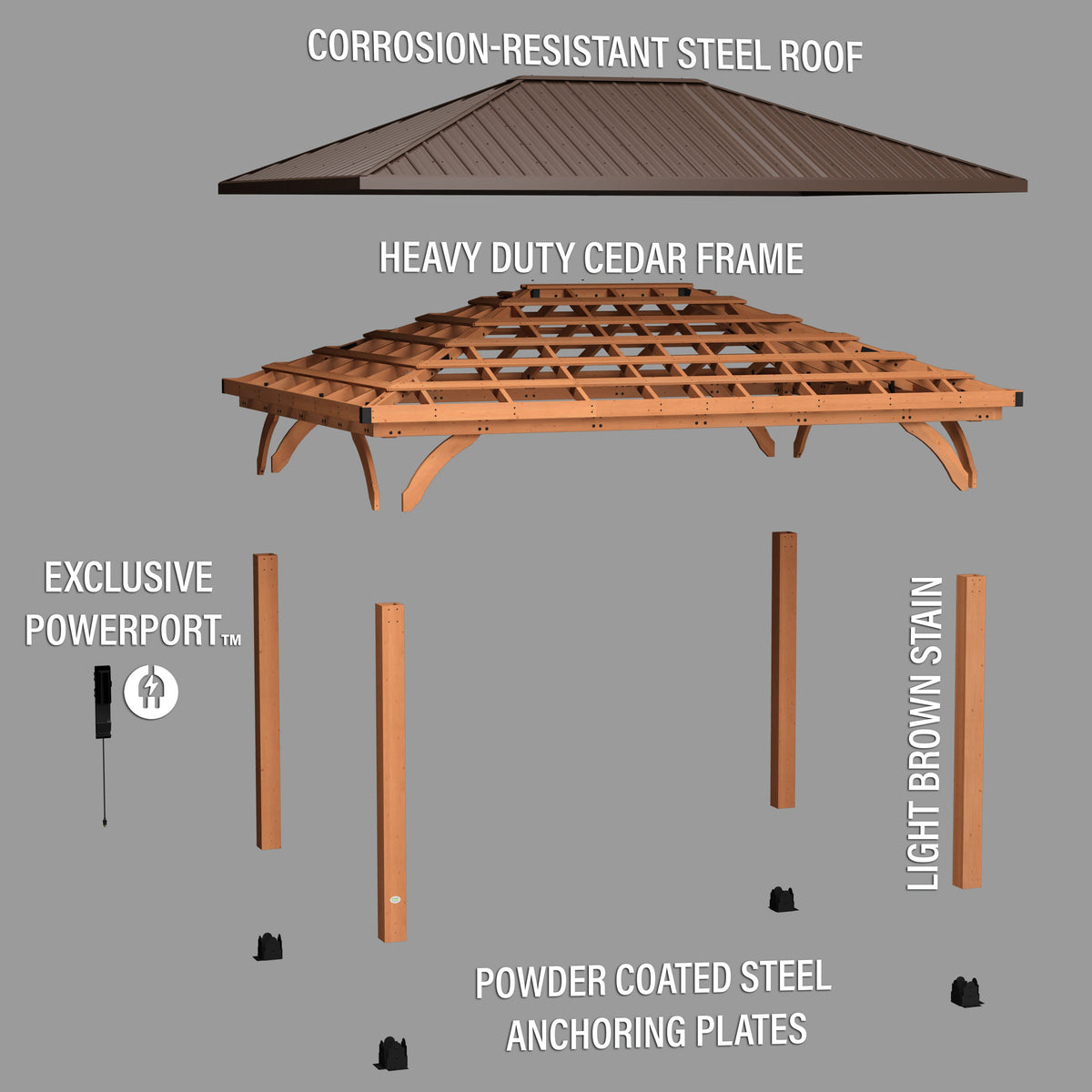 16x12 Barrington Gazebo