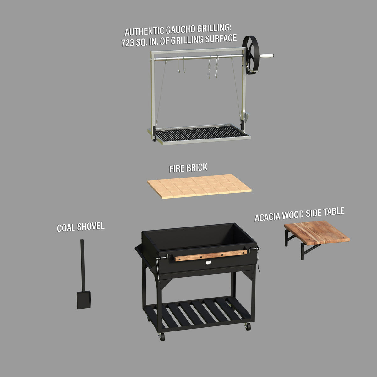 Premium Heritage Argentine BBQ Grill
