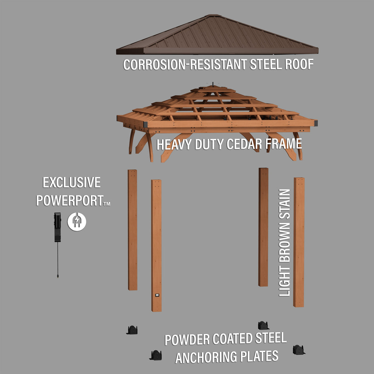 10x10 Barrington Gazebo