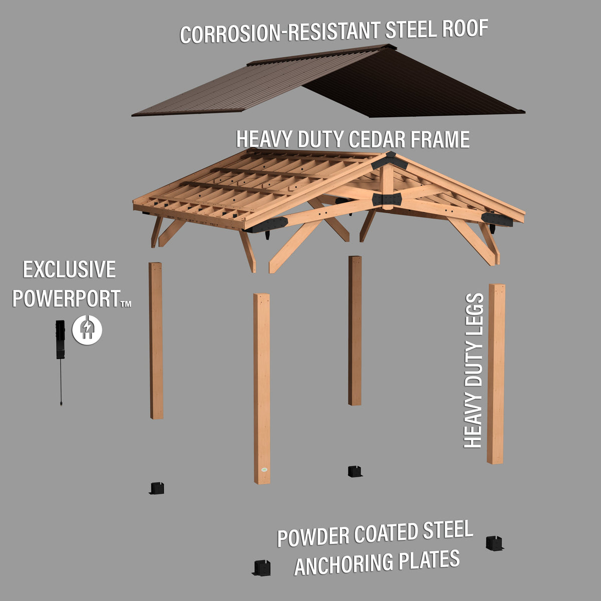 16x12 Norwood Gazebo