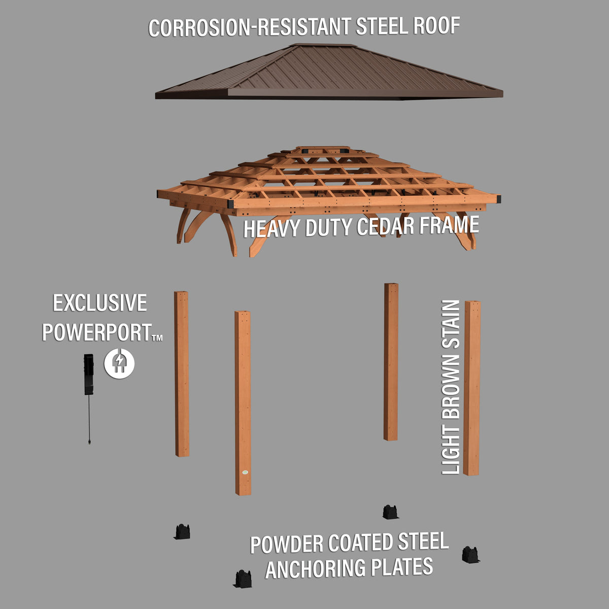 12x10 Barrington Gazebo