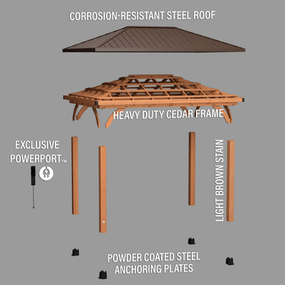 14x10 Barrington Gazebo