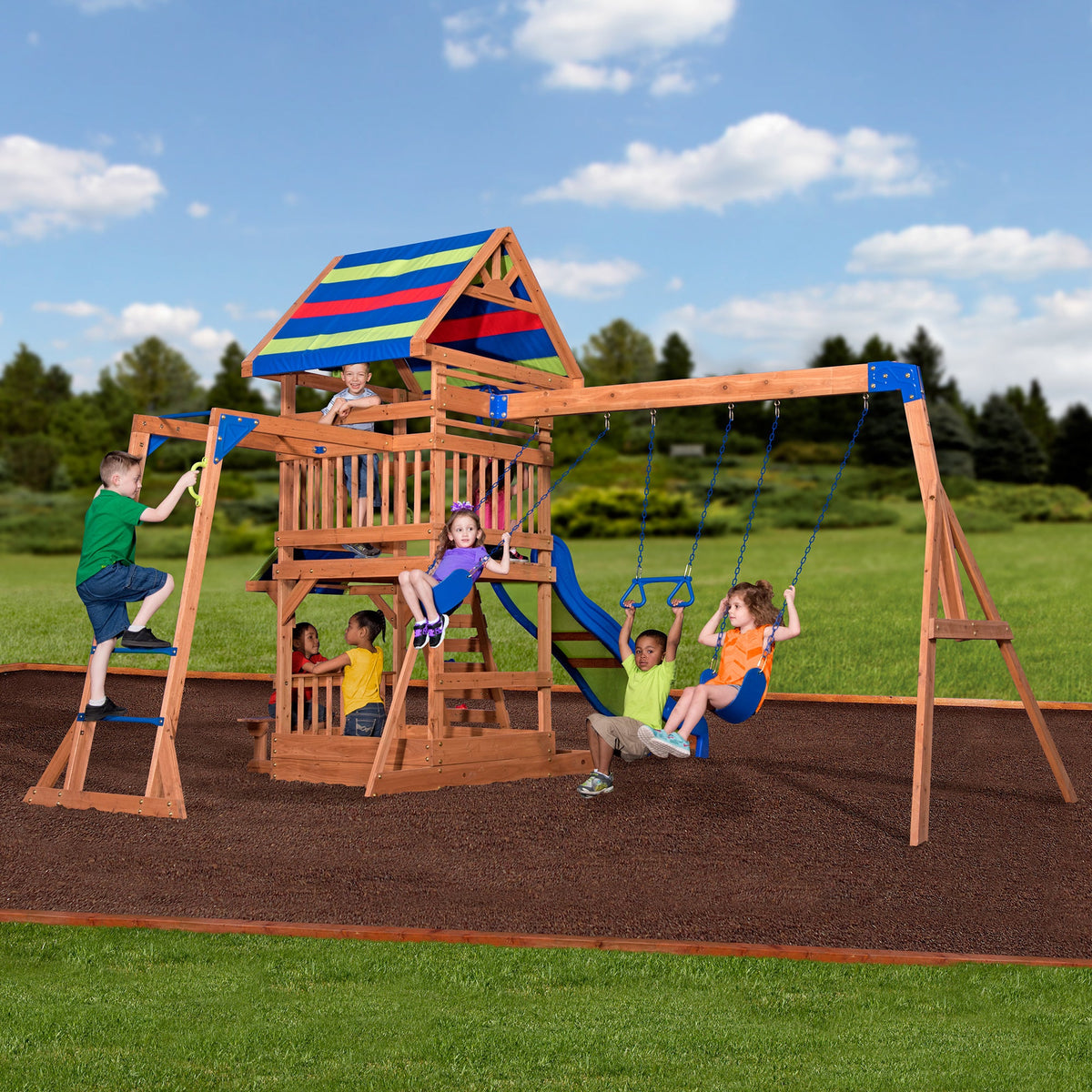 Beach Front Swing Set
