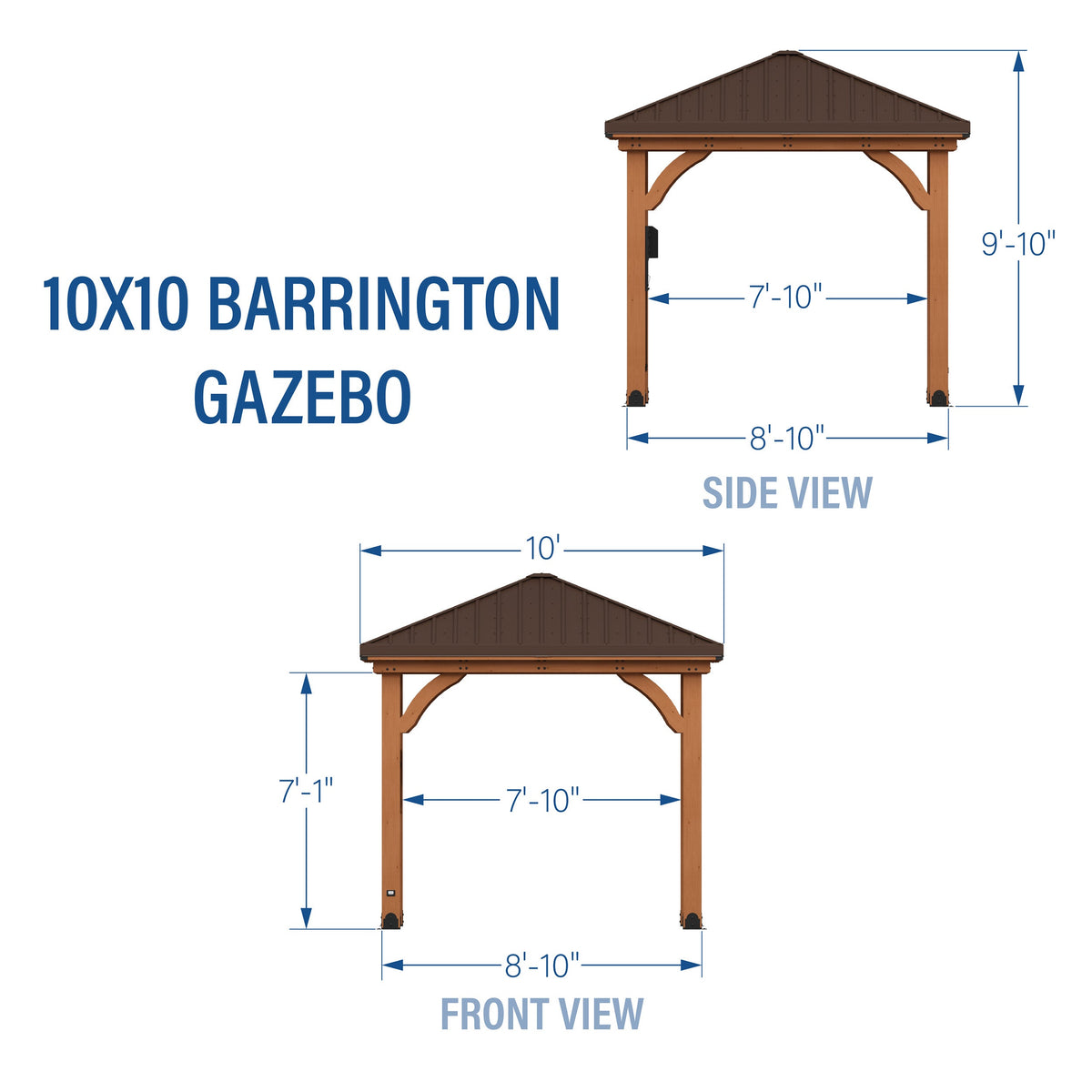 10x10 Barrington Gazebo