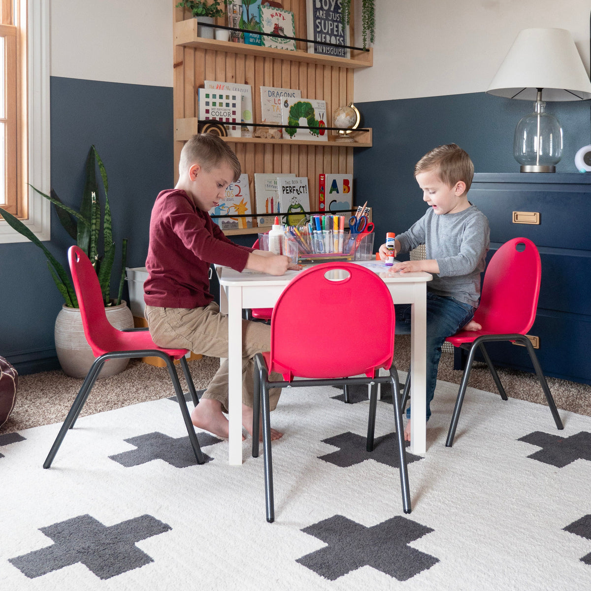 Kid's Stacking Chairs-4 Pack