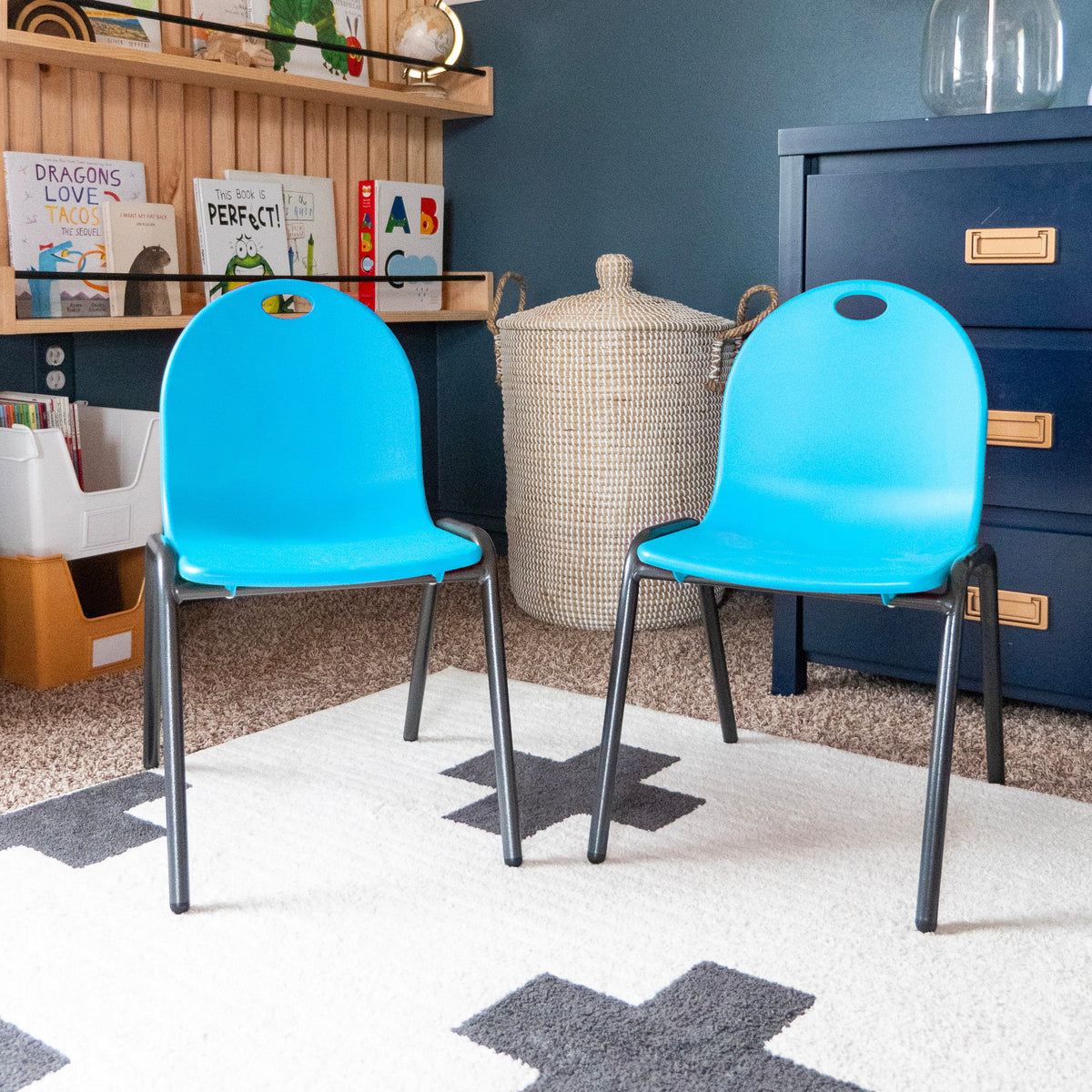 Kid's Stacking Chairs-4 Pack