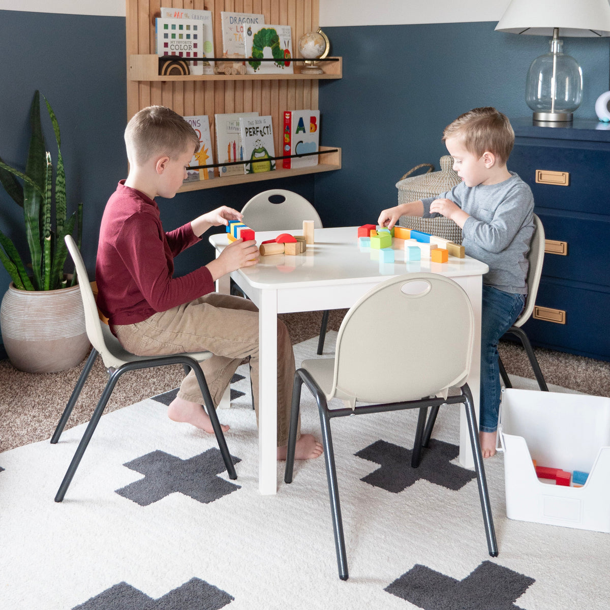 Kid's Stacking Chairs-4 Pack