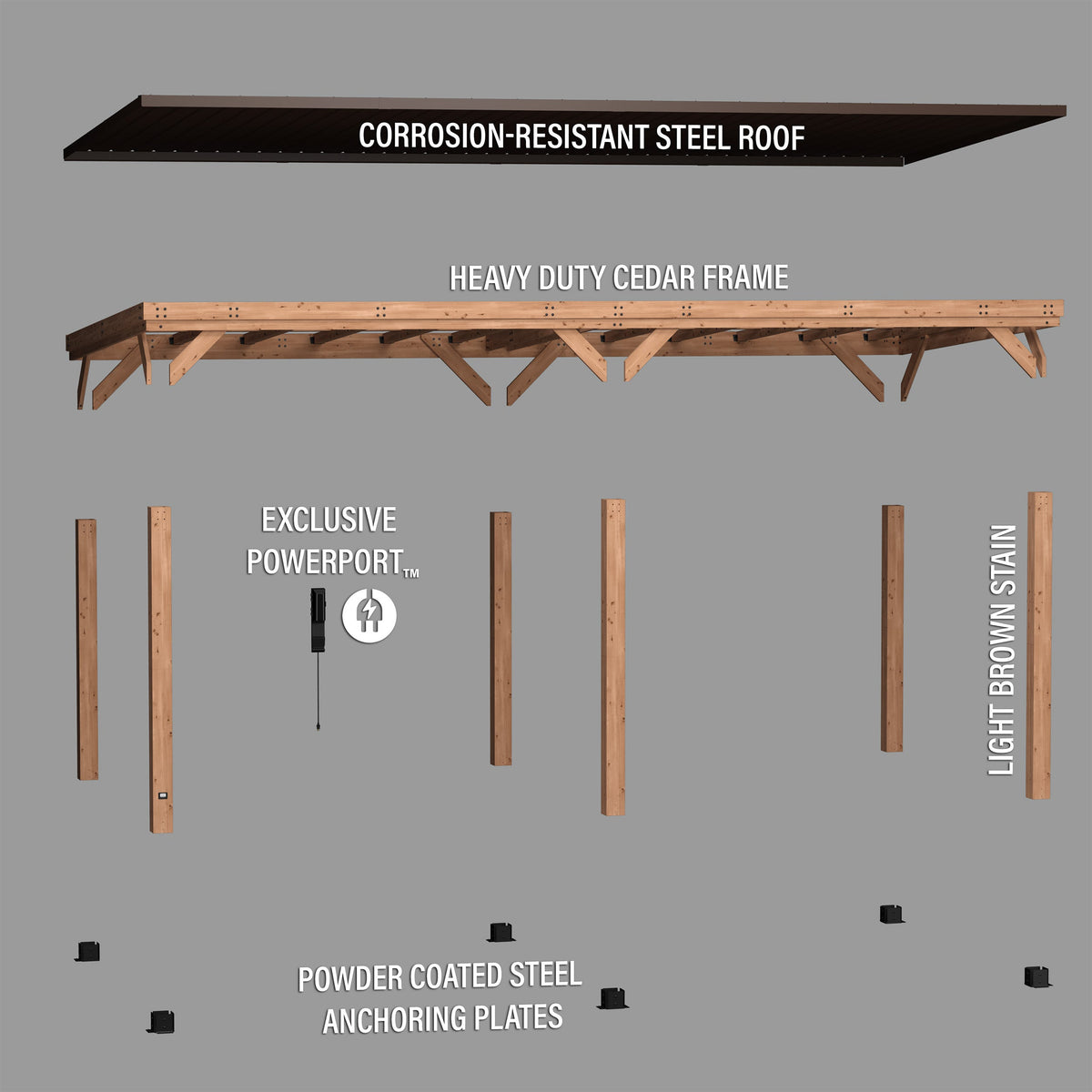 24x12 Arcadia Gazebo