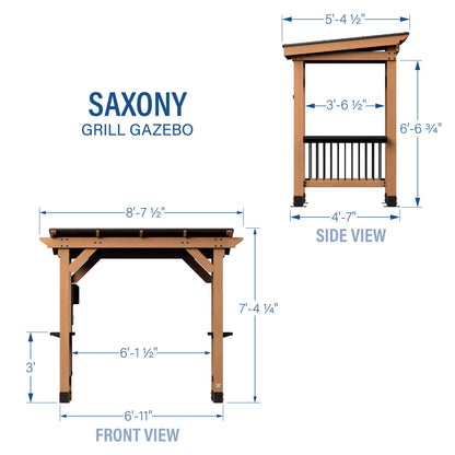 Saxony Grill Gazebo