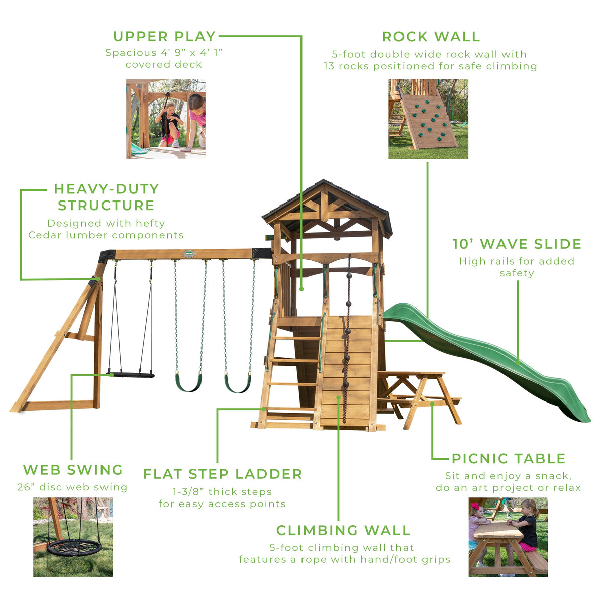 Endeavor II Swing Set