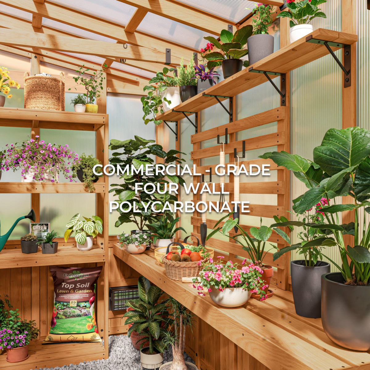 9x6 Poppy Greenhouse