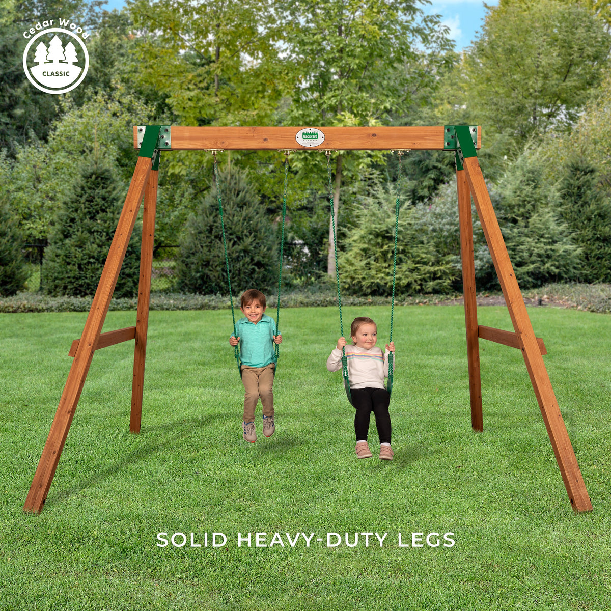 Heavy-Duty Durango Swing Set