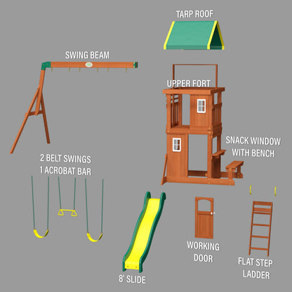 Oakmont Swing Set