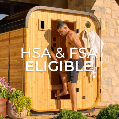 Lennon Outdoor Cube Sauna – 2-4 Person