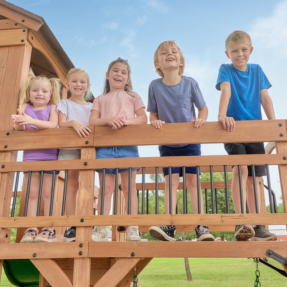 Caribbean Swing Set