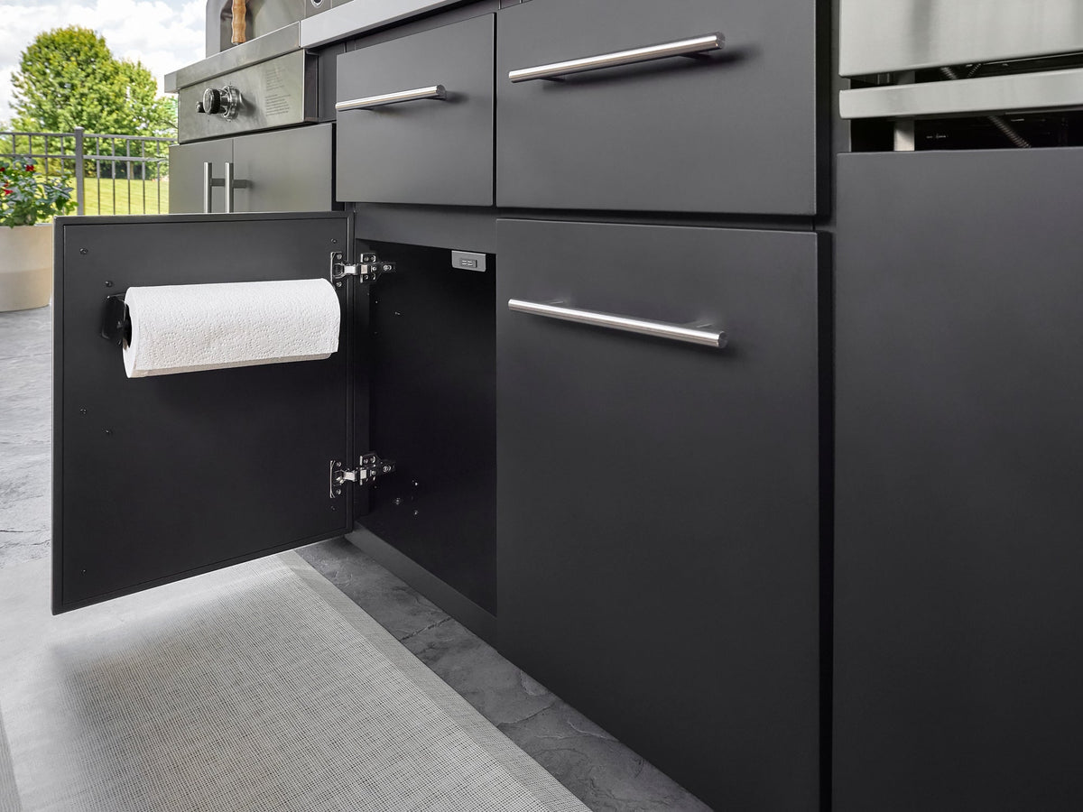 Lancaster | Galley Outdoor Kitchen with Built-In Grill & Griddle
