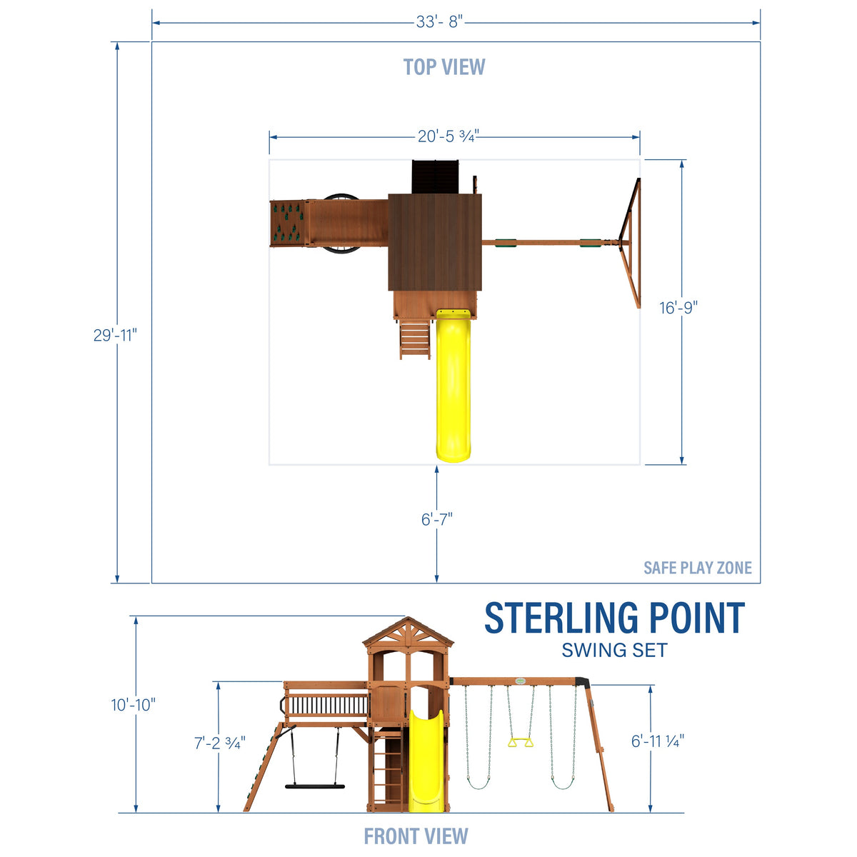 Sterling Point Swing Set