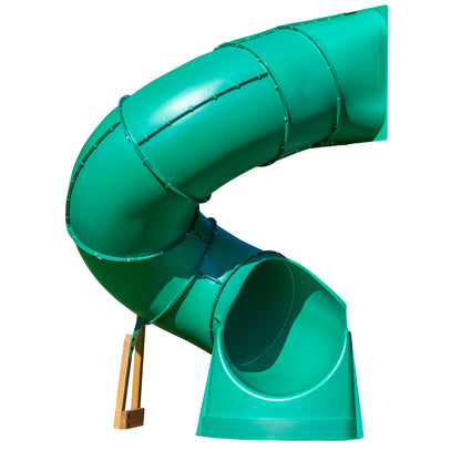 Spiral Left Exit Tube Slide for 5 Foot Decks