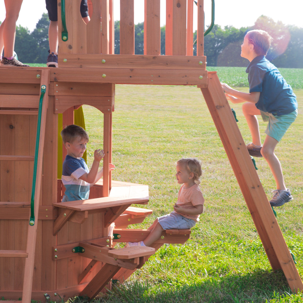 Woodland Swing Set