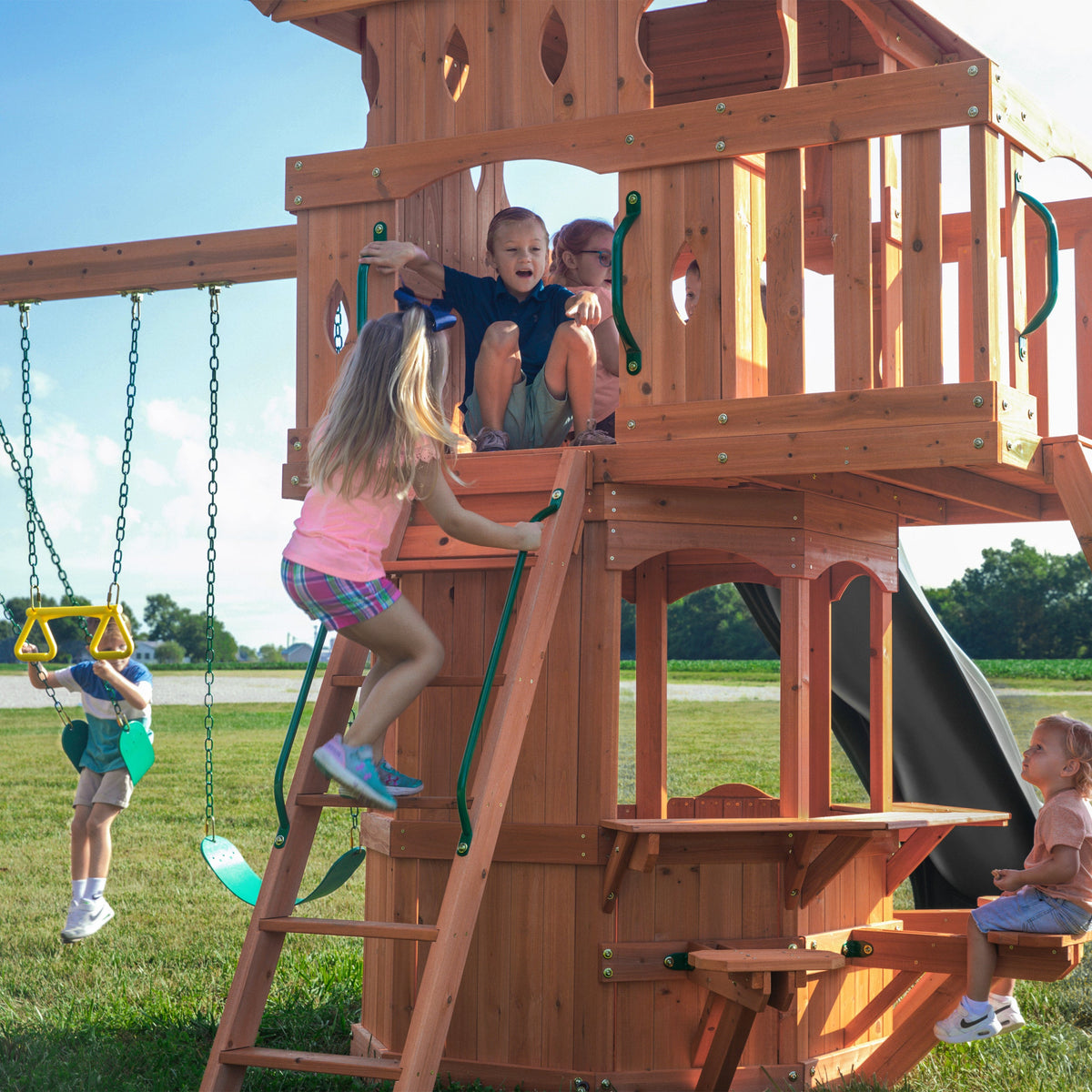 Woodland Swing Set