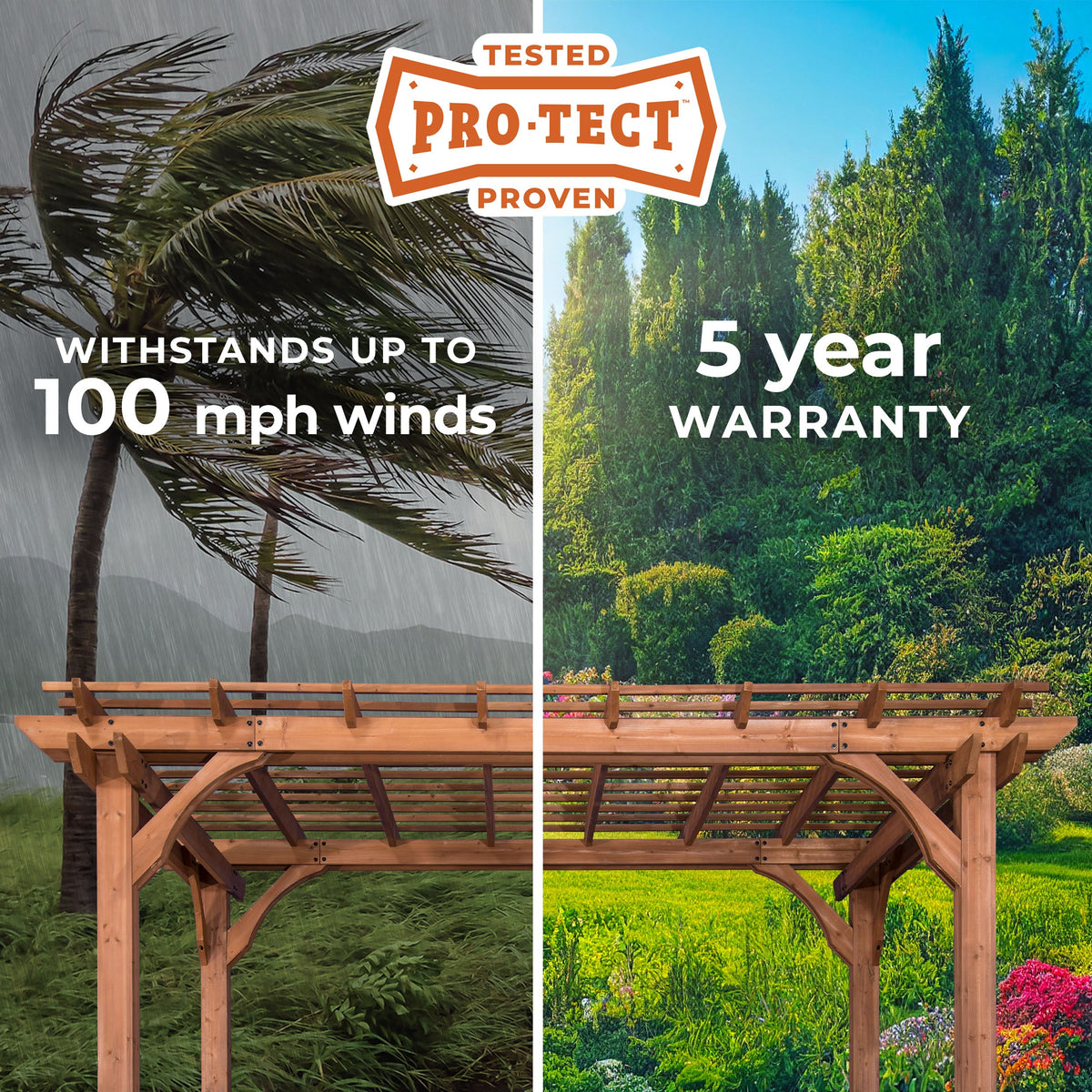 16x12 Beaumont Pergola