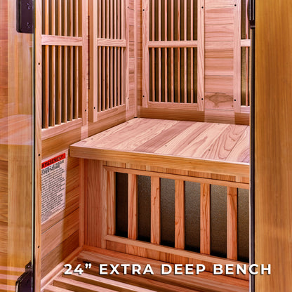 Rylan Indoor Infrared Sauna – 1 Person