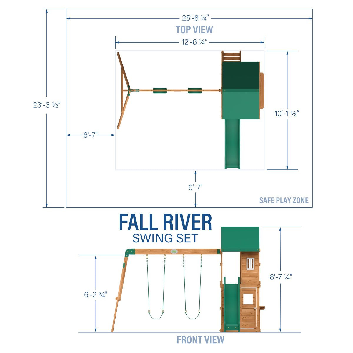 Fall River Swing Set