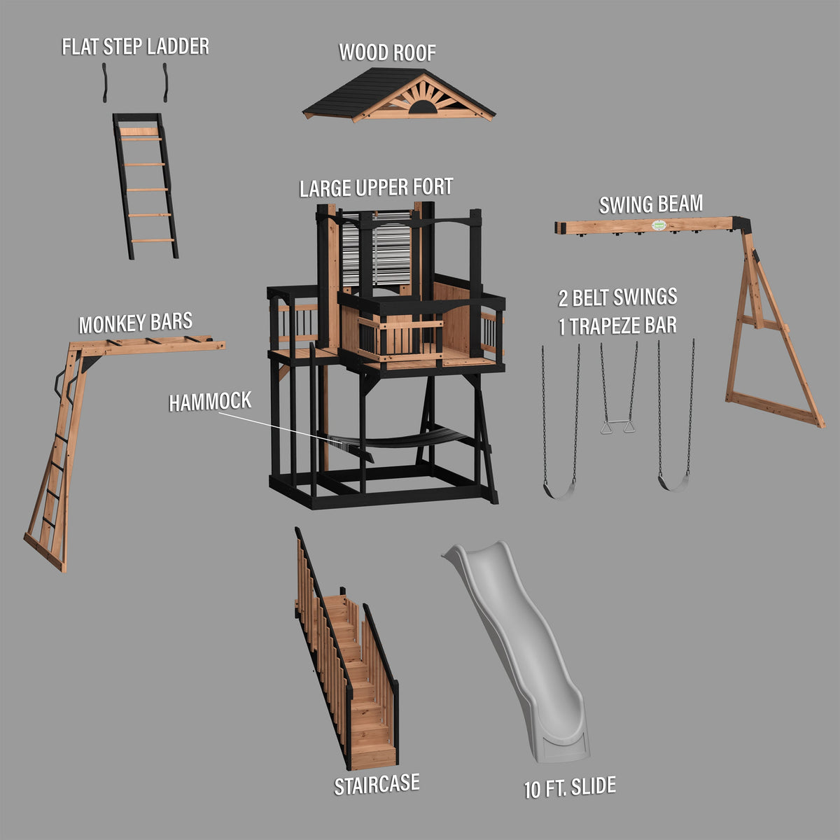 Oceanview II Swing Set