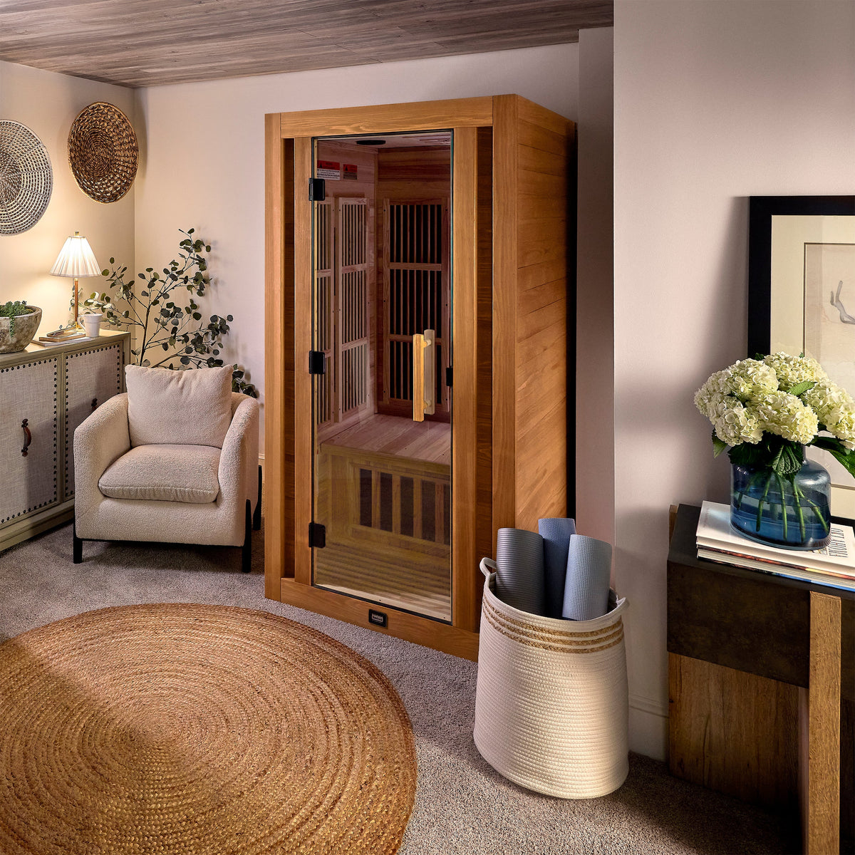 Rylan Indoor Infrared Sauna – 1 Person