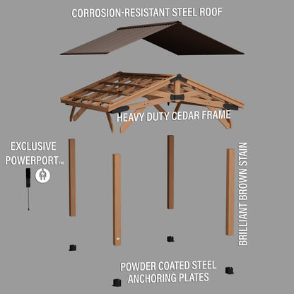 14x12 Norwood Gazebo