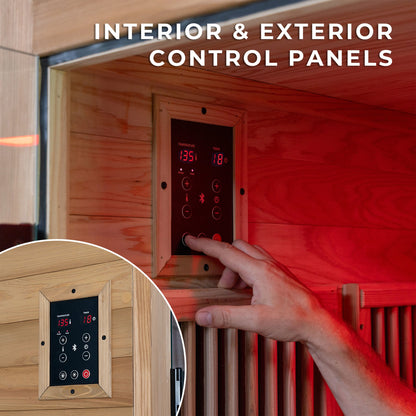 Rylan Indoor Infrared Sauna – 2 Person